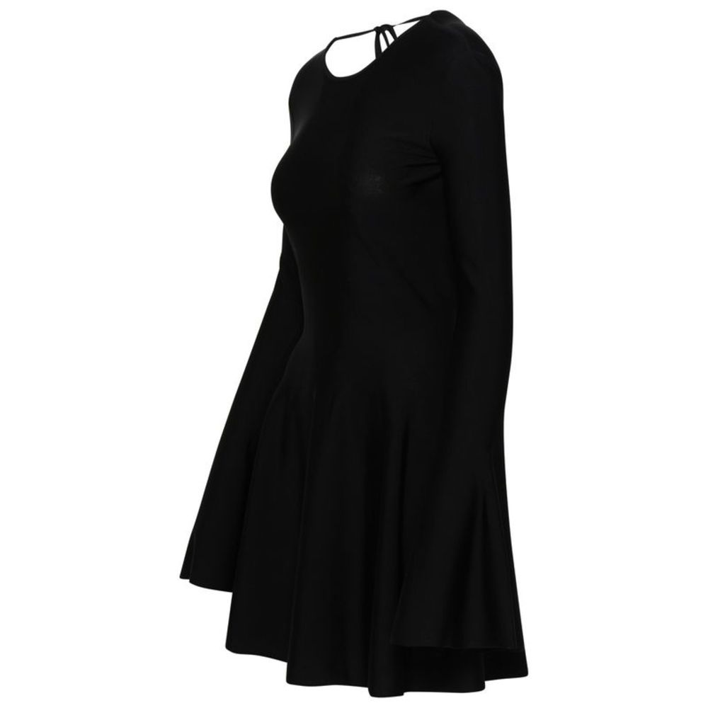 SAINT LAURENT Black Viscose Dress - Picture 2 of 3